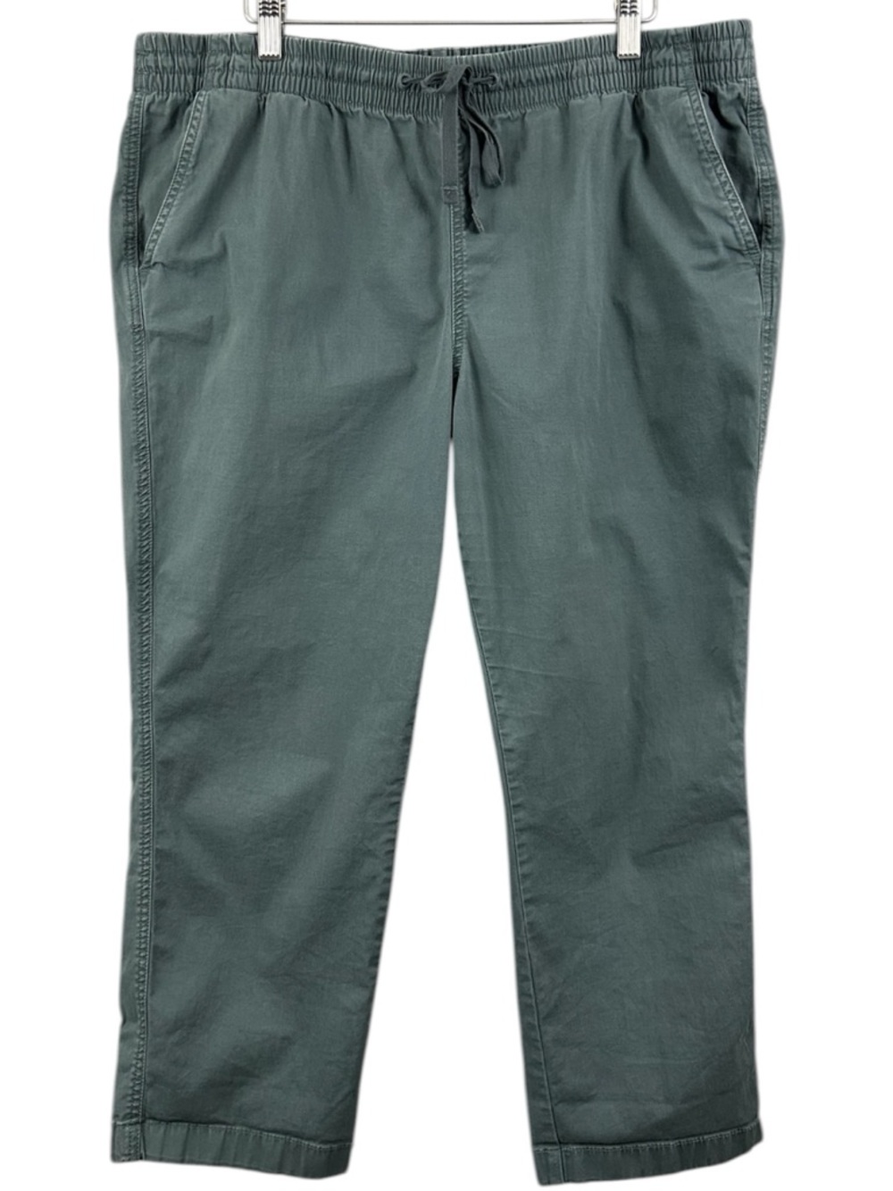 L.L. Bean Favourite Fit Cropped Pull On Chinos Size 18P